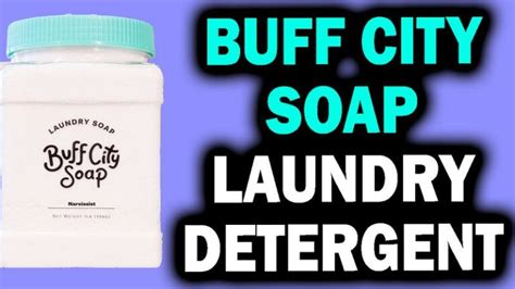 HE detergent that deliver great cleaning, can prevent detergent overdose . . Buff city soap laundry detergent how many loads